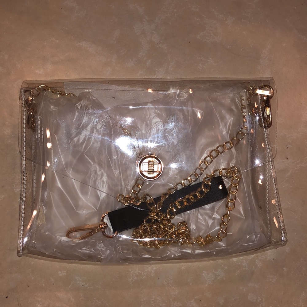 Clear Crossbody Purse for Sports/Concert. Stadium approved. NEW